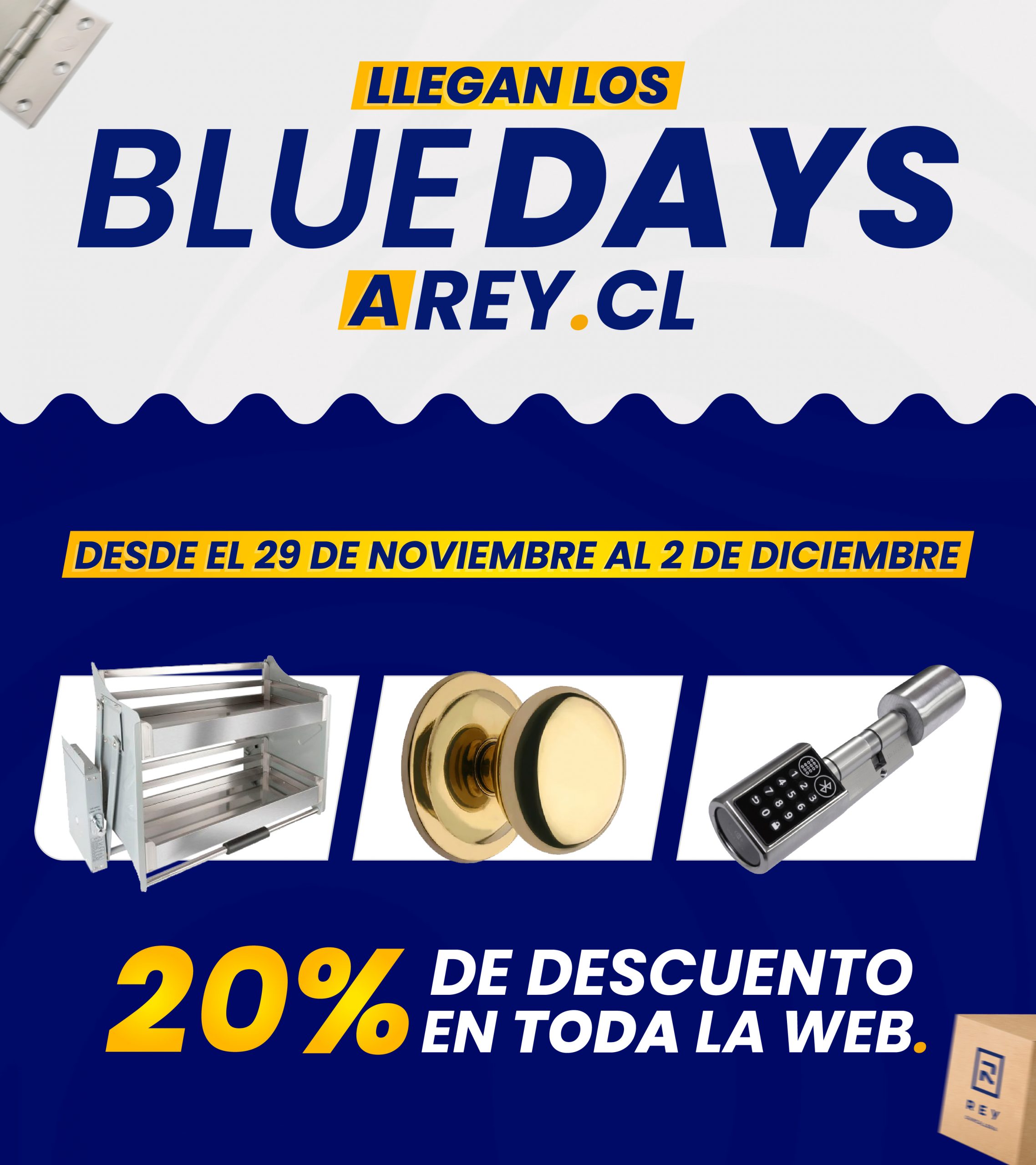 banner mobile blue days